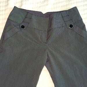 A. Byer Size 3 Women's Charcoal Slacks